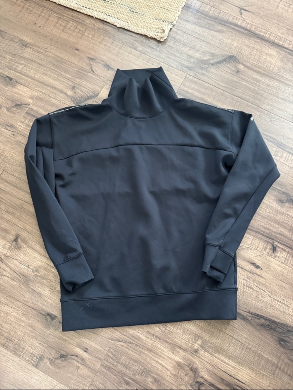 Under Armour Black High Neck Pullover Sweatshirt